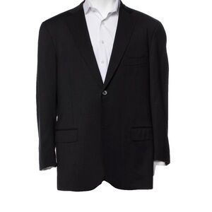 Isaia Black Men's Blazer
